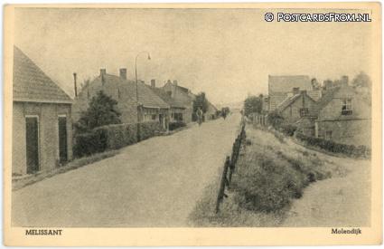 ansichtkaart: Melissant, Molendijk
