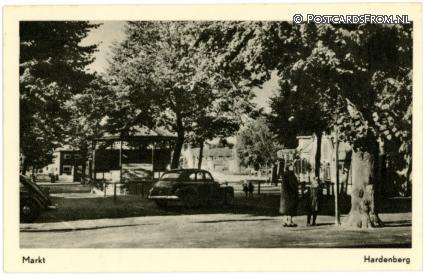 ansichtkaart: Hardenberg, Markt