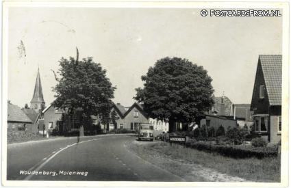ansichtkaart: Woudenberg, Molenweg