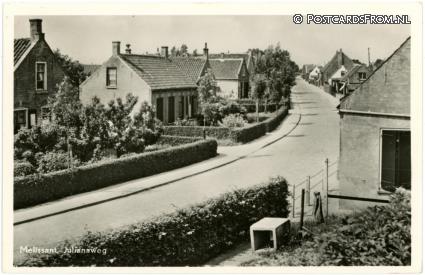 ansichtkaart: Melissant, Julianaweg