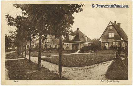 ansichtkaart: Ede, Park Paaschberg