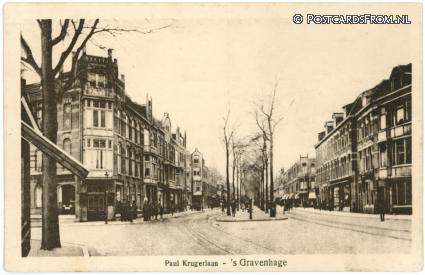 's-Gravenhage, Paul Krugerlaan ansichtkaart: 's-Gravenhage, Paul Krugerlaan