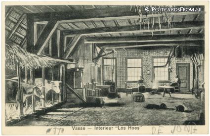 Vasse, Interieur 'Los Hoes' ansichtkaart: Vasse, Interieur 'Los Hoes'