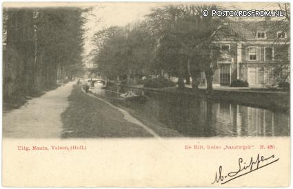 De Bilt, Huize 'Sandwijck' ansichtkaart: De Bilt, Huize 'Sandwijck'