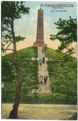 ansichtkaart: Woudenberg, Pyramide van Austerlitz