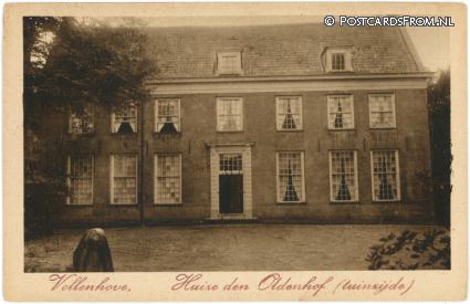 ansichtkaart: Vollenhove, Huize den Oldenhof, tuinzijde