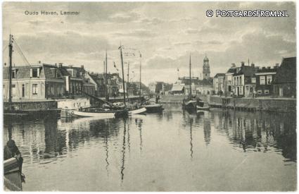 Lemmer, Oude Haven ansichtkaart: Lemmer, Oude Haven