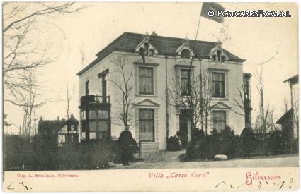 ansichtkaart: Hilversum, Villa 'Casa Cara'. Pres. Kruger's verblijf 1901