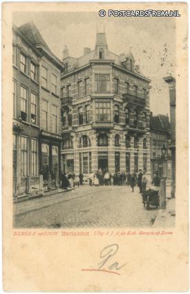 ansichtkaart: Bergen op Zoom, Mariahoek