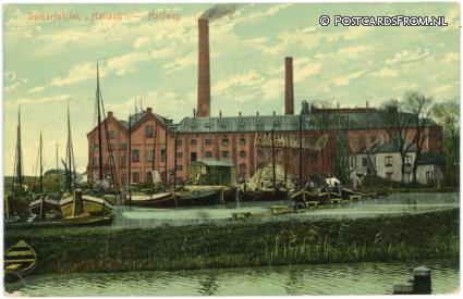 ansichtkaart: Halfweg NH, Suikerfabriek 'Holland'