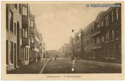 's-Gravenhage, Deimanstraat ansichtkaart: 's-Gravenhage, Deimanstraat