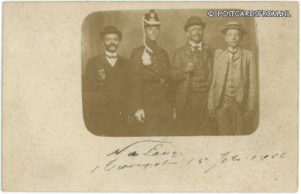 ansichtkaart: 's-Gravenpolder, N. de Lange 15 Juli 1906