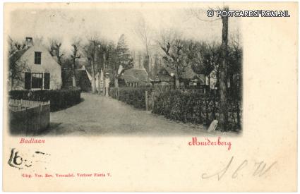 Muiderberg, Badlaan ansichtkaart: Muiderberg, Badlaan