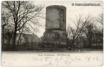 ansichtkaart: Zevenaar, Oude Kruittoren