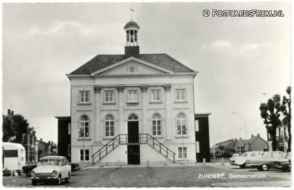 ansichtkaart: Zundert, Gemeentehuis