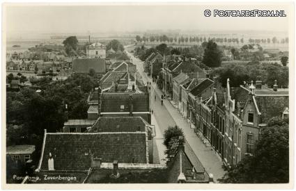ansichtkaart: Zevenbergen, Panorama