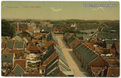 ansichtkaart: Den Helder, Panorama