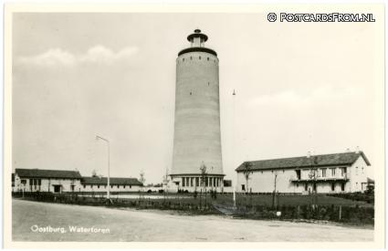 Oostburg, Watertoren ansichtkaart: Oostburg, Watertoren