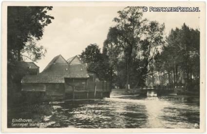 ansichtkaart: Eindhoven, Genneper Watermolen