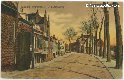 ansichtkaart: Vlaardingen, Maassluisschedijk