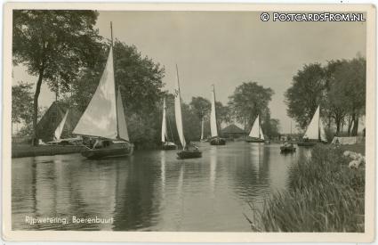 ansichtkaart: Rijpwetering, Boerenbuurt