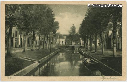 ansichtkaart: Rijnsburg, Vliet