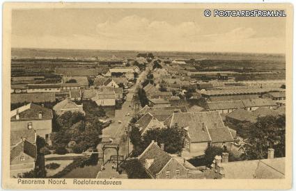 ansichtkaart: Roelofarendsveen, Panorama Noord