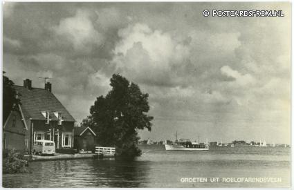 ansichtkaart: Roelofarendsveen, Groeten uiit