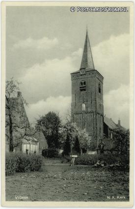 ansichtkaart: Vlijmen, N.H. Kerk