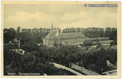 ansichtkaart: Megen, Clarissenklooster