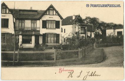 ansichtkaart: Hilversum, Villa Bertha