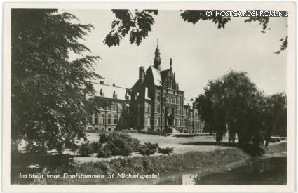 Sint-Michielsgestel, Instituut voor Doofstommen ansichtkaart: Sint-Michielsgestel, Instituut voor Doofstommen