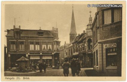 ansichtkaart: Hengelo OV, Brink