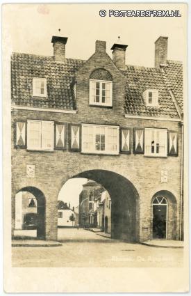 ansichtkaart: Rhenen, De Rijnpoort