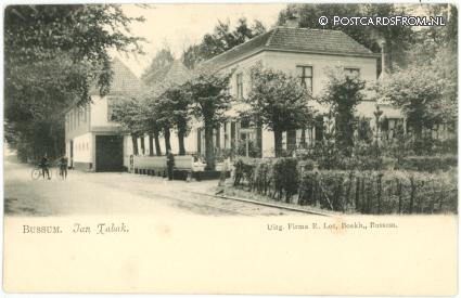 ansichtkaart: Bussum, Jan Tabak