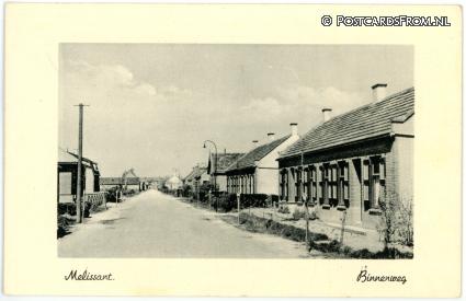 ansichtkaart: Melissant, Binnenweg