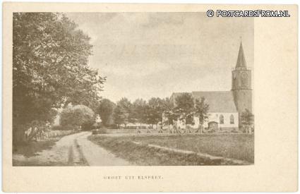 ansichtkaart: Elspeet, Groet uit
