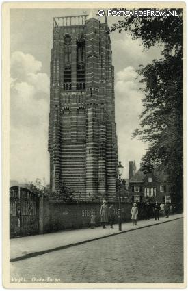 ansichtkaart: Vught, Oude Toren