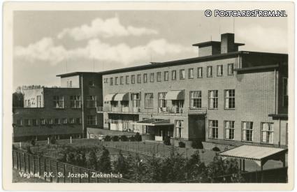 ansichtkaart: Veghel, R.K. St. Joseph Ziekenhuis