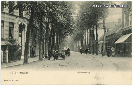 ansichtkaart: Teteringen, Ginnekenweg