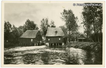 ansichtkaart: Nederwetten, Watermolen van Hooidonk