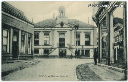 ansichtkaart: Goor, Gemeentehuis