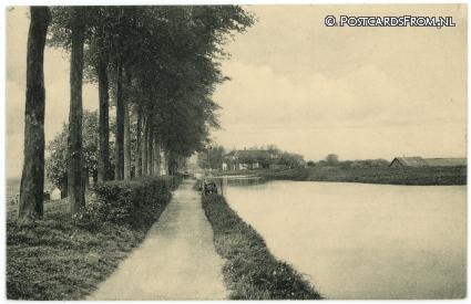 Nieuwe Wetering, Aan de Nieuwewetering ansichtkaart: Nieuwe Wetering, Aan de Nieuwewetering