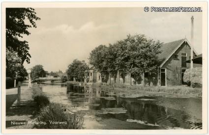 ansichtkaart: Nieuwe Wetering, Voorweg