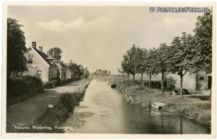ansichtkaart: Nieuwe Wetering, Voorweg