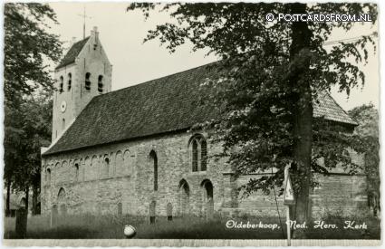 Oldeberkoop, Ned. Herv. Kerk ansichtkaart: Oldeberkoop, Ned. Herv. Kerk