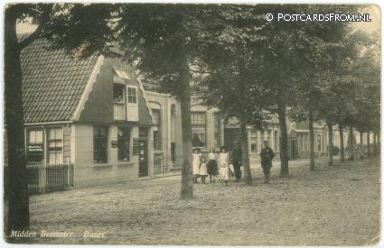 ansichtkaart: Middenbeemster, Buurt