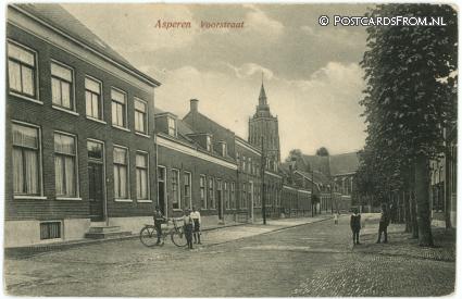 ansichtkaart: Asperen, Voorstraat