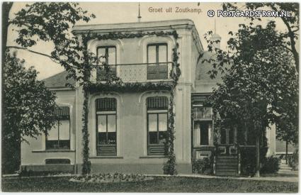 ansichtkaart: Zoutkamp, Groeten uit