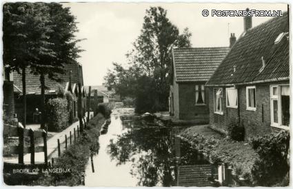 ansichtkaart: Broek op Langedijk, --